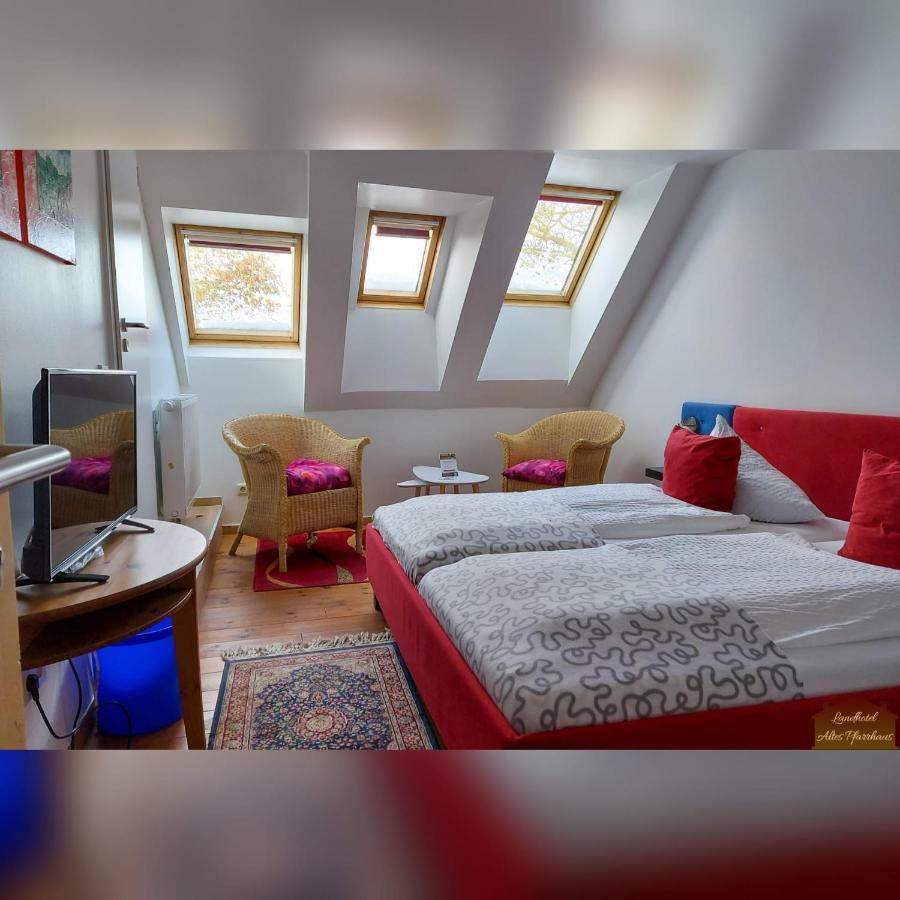 Hotelpension Pfarrhaus Alt Schwerin Exteriör bild
