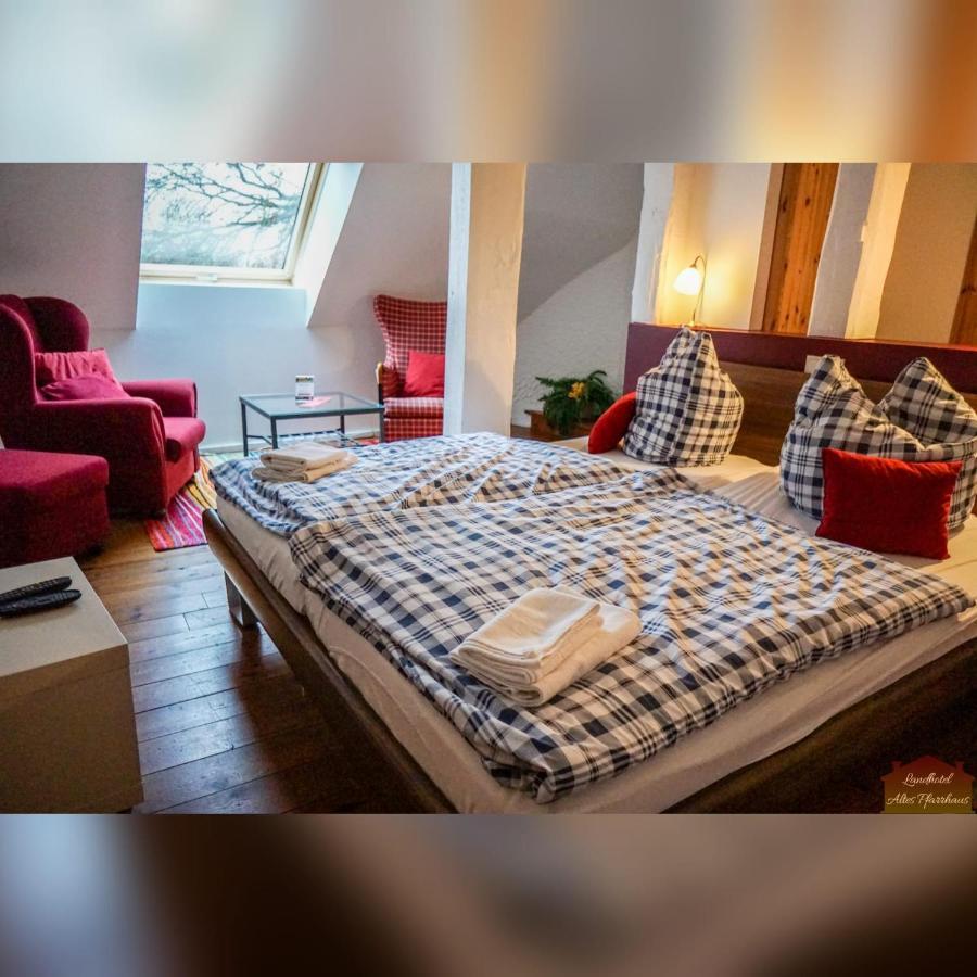 Hotelpension Pfarrhaus Alt Schwerin Exteriör bild